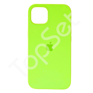 Чехол силиконовый iPhone 13 Pro Max/13Pro Max/13ProMax Silicone Case (с закрытым низом) Кислотный салатовый (60) Чехол силиконовый iPhone 13 Pro Max/13Pro Max/13ProMax Silicone Case (с закрытым низом) Кислотный салатовый (60)