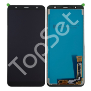 Дисплей Samsung J415F/J610F (J4+ 2018/J6+ 2018) в сборе с тачскрином Черный