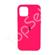 Чехол силиконовый iPhone 13 Pro/13Pro Silicone Case (с закрытым низом) Фуксия (47)