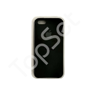 Чехол силиконовый iPhone 5 Silicone Case Черный (18)