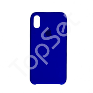 Чехол силиконовый iPhone Xr Silicone Case Синий электрик (40)