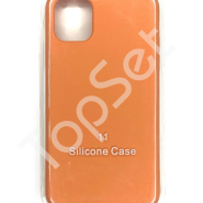Чехол силиконовый iPhone 11 Оранжевый