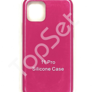 Чехол силиконовый iPhone 11 Pro/11Pro Гранат