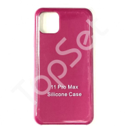 Чехол силиконовый iPhone 11 Pro Max/11Pro Max/11ProMax Гранат