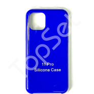 Чехол силиконовый iPhone 11 Pro/11Pro Синий