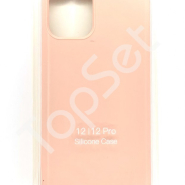 Чехол силиконовый iPhone 12/iPhone 12 Pro/12Pro Грейпфрут