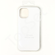 Чехол силиконовый iPhone 12 mini/12mini Белый