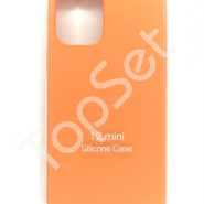 Чехол силиконовый iPhone 12 mini/12mini Оранжевый