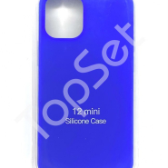 Чехол силиконовый iPhone 12 mini/12mini Синий