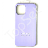 Чехол силиконовый iPhone 12 Pro Max/12Pro Max/12ProMax Фиолетовый