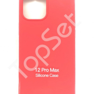 Чехол силиконовый iPhone 12 Pro Max/12Pro Max/12ProMax Красный