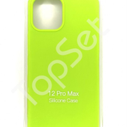 Чехол силиконовый iPhone 12 Pro Max/12Pro Max/12ProMax Зеленый