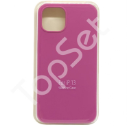 Чехол силиконовый iPhone 13 Гранат