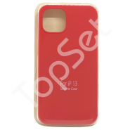 Чехол силиконовый iPhone 13 Красный
