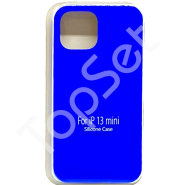 Чехол силиконовый iPhone 13 mini/13mini Синий Чехол силиконовый iPhone 13 mini/13mini Синий