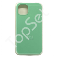 Чехол силиконовый iPhone 13 Мятный