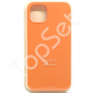 Чехол силиконовый iPhone 13 Оранжевый