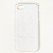 Чехол силиконовый iPhone 7/7G/8/8G/SE (2020) Белый