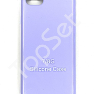 Чехол силиконовый iPhone 7/7G/8/8G/SE (2020) Фиолетовый