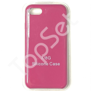 Чехол силиконовый iPhone 7/7G/8/8G/SE (2020) Гранат