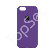 Чехол силиконовый iPhone SE 2020 Silicone Case Темно-фиолетовый