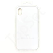 Чехол силиконовый iPhone Xr Белый