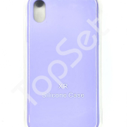 Чехол силиконовый iPhone Xr Фиолетовый