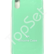 Чехол силиконовый iPhone Xr Мятный