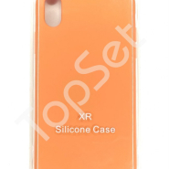 Чехол силиконовый iPhone Xr Оранжевый