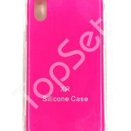 Чехол силиконовый iPhone Xr Розовый
