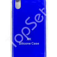 Чехол силиконовый iPhone Xr Синий