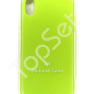 Чехол силиконовый iPhone Xr Зеленый