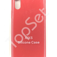 Чехол силиконовый iPhone Xs Max/XsMax Красный