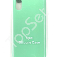 Чехол силиконовый iPhone Xs Max/XsMax Мятный