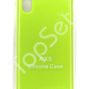 Чехол силиконовый iPhone Xs Max/XsMax Зеленый