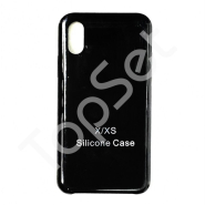 Чехол силиконовый iPhone X/iPhone Xs Черный
