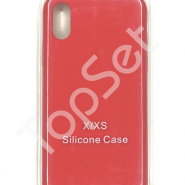 Чехол силиконовый iPhone X/iPhone Xs Красный