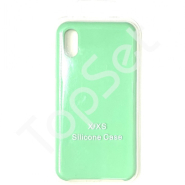 Чехол силиконовый iPhone X/iPhone Xs Мятный