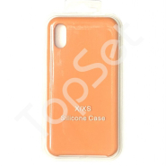 Чехол силиконовый iPhone X/iPhone Xs Оранжевый