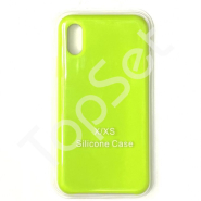 Чехол силиконовый iPhone X/iPhone Xs Зеленый