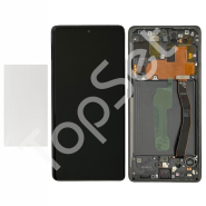 Дисплей Samsung G770F (S10 Lite/S10Lite) МОДУЛЬ Черный - ОРИГИНАЛ-СЕРВИС