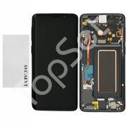 Дисплей Samsung G960F (S9) МОДУЛЬ Черный - ОРИГИНАЛ-СЕРВИС