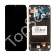 Дисплей Samsung A305F (A30) МОДУЛЬ Черный - (OLED)