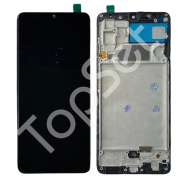 Дисплей Samsung A325F (A32) МОДУЛЬ Черный - (AMOLED, с регулировкой подсветки)