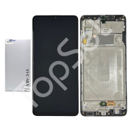 Дисплей Samsung A325F (A32) МОДУЛЬ Черный - ОРИГИНАЛ-СЕРВИС