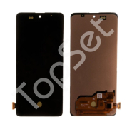 Дисплей Samsung A515F/M317F (A51/M31s) в сборе с тачскрином Черный - (OLED) (Small Size)
