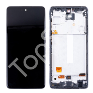 Дисплей Samsung A525F/A526B/A528B (A52/A52 5G/A52s 5G) МОДУЛЬ Черный - (OLED) (Full Size)