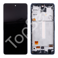 Дисплей Samsung A525F/A526B/A528B (A52/A52 5G/A52s 5G) МОДУЛЬ Фиолетовый - (OLED) (Full Size)