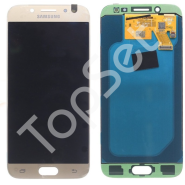 Дисплей Samsung J530F (J5 2017) в сборе с тачскрином Золото - (AMOLED)