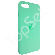 Чехол силиконовый iPhone SE 2020 Silicone Case Морская волна